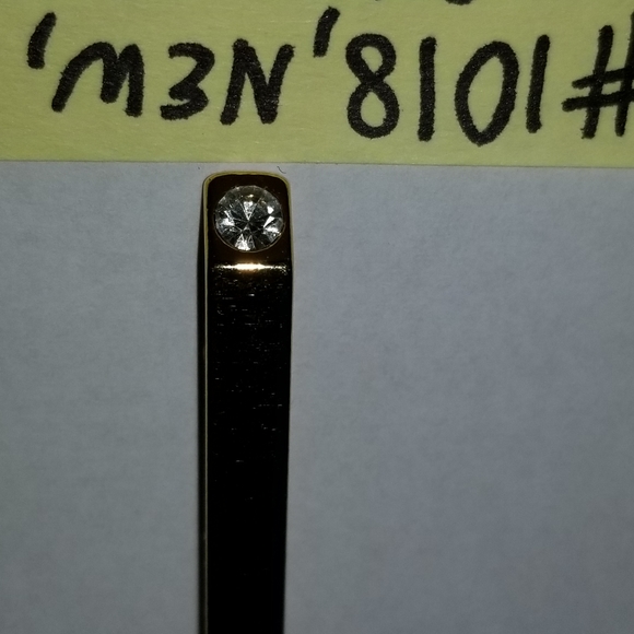 ✅1018 NWOT RARE Worthington Logo Gold 31" Necklace - Picture 10 of 16